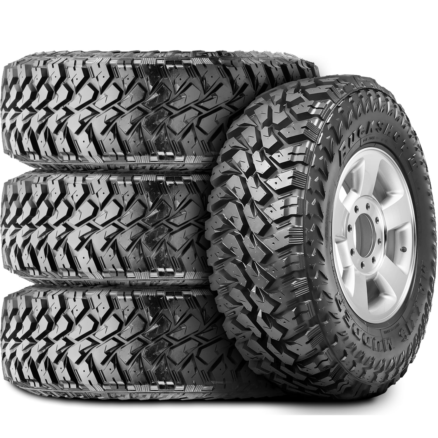 Maxxis Buckshot Mudder II MT-764 All-Season Mud Terrain Maxxis Buckshot Mudder II MT-764 All-Season Mud Terrain