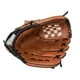 thumbnail image 2 of Guante de béisbol para práctica de softbol, ​​grueso, para atrapar la mano. Marrón 30cmx21cm, 2 of 8