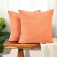 thumbnail image 5 of Home Soft Things Tanga Jacquard Chenille 2 Piece Throw Pillow Cover Set - Burnt Orange - 20" x 20", 5 of 7