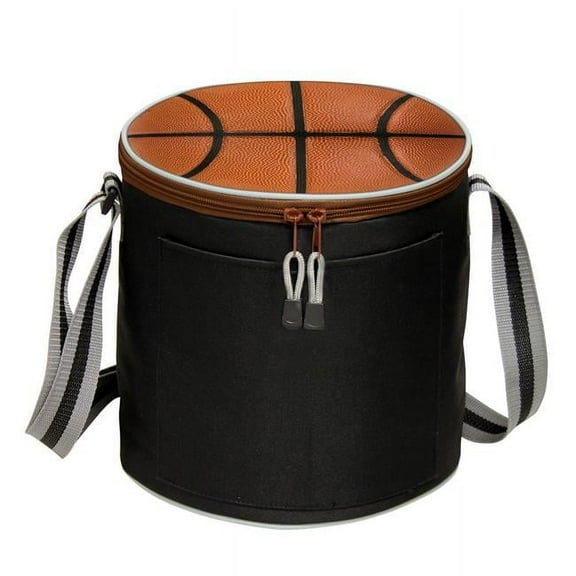 Preferred Nation P7360.BLK Sport Cooler Basketball, Black - Set of 2