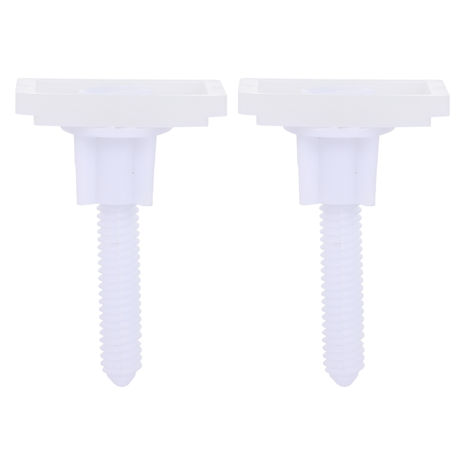 2 Sets Toilet Seat Hinge Bolts Screw Kits Useful Toilet Seat Fixing