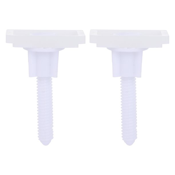 2 Sets Toilet Seat Hinge Bolts Screw Kits Useful Toilet Seat Fixing