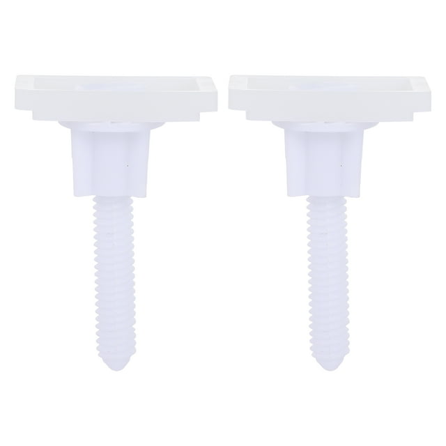 2 Sets Toilet Seat Hinge Bolts Screw Kits Useful Toilet Seat Fixing