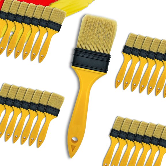 Pinceles PANCLUB Not Chip para paredes, 5 cm, 28 unidades