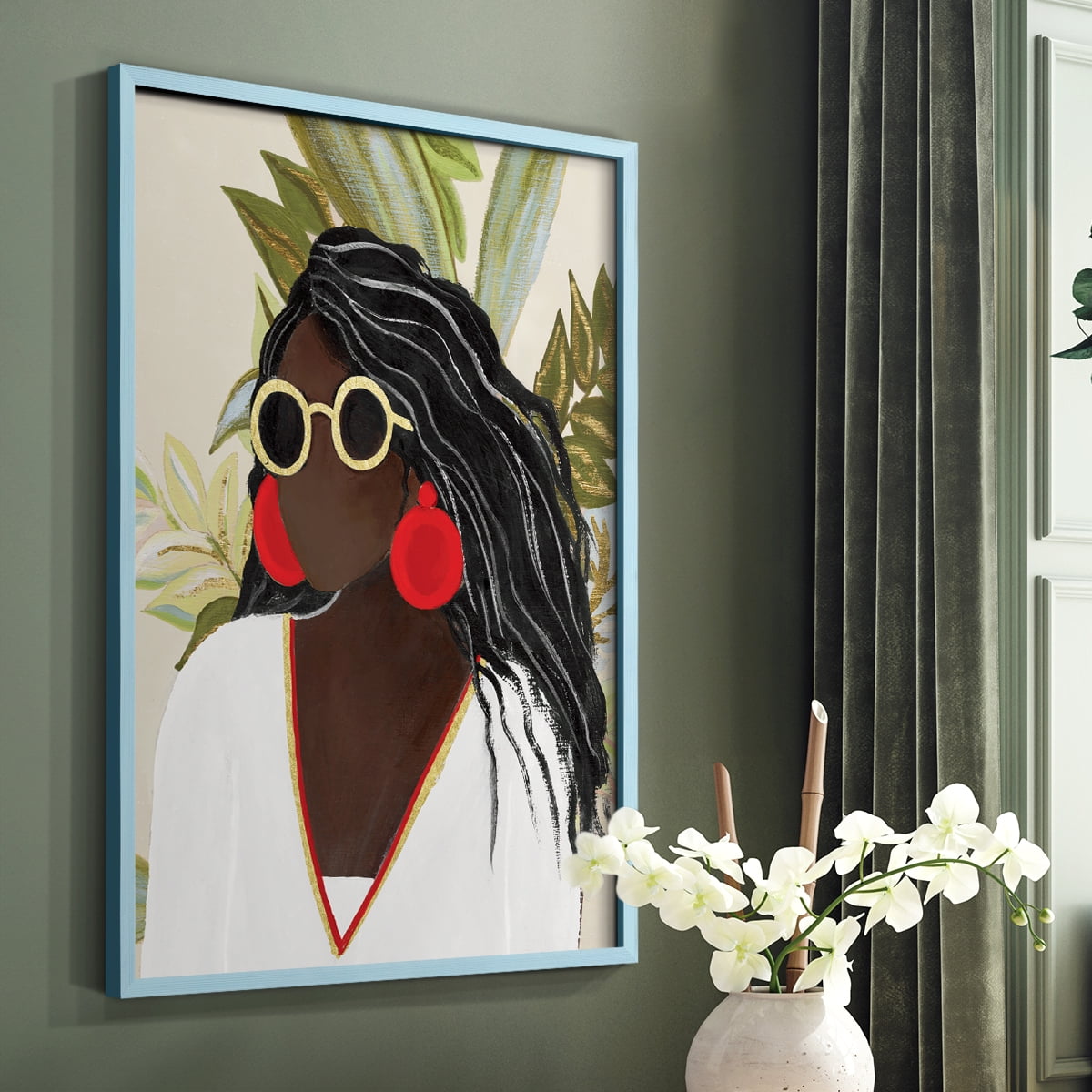All That Beauty II in Paper Solid Wood 11 x 14 Framed Print