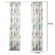 thumbnail image 5 of Cortina Benzara Geo 213 cm con estampado de conchas marinas y helechos, 5 of 6