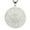 Silver, variant on TEAMER Evil Eye Pendant Necklace Stainless Steel Turkish Lucky Beautifully Crafted Adjustable Eye-Catching