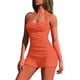 thumbnail image 2 of Traje de baño de una pieza para mujer, bikini informal y de moda de color sólido con cordones, traje de baño de moda playera para mujer, trajes de baño de una pieza para mujer, trajes de baño para muj, 2 of 5
