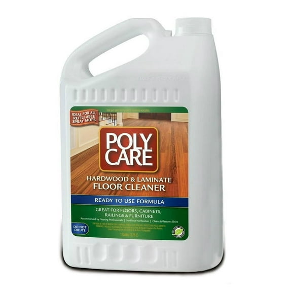 1PC Poly Care Poly Care 70031 Hardwood & Laminate Floor Cleaner, 1 Gallon