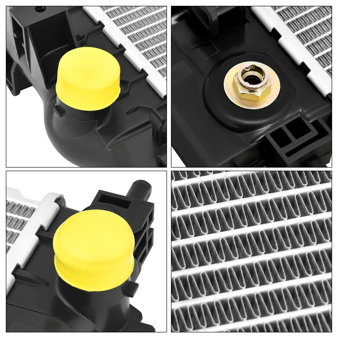 LEDKINGDOMUS Replacement Radiator for 2013-2014 Chevrolet Malibu, 2014-2016 Impala Limited, 2014-2020 Impala, 2010 Buick Allure, 2010-2016 LaCrosse, 2011-2017 Regal 2.4L/3.0L/3.6L V6/L4 ( GM3010538)