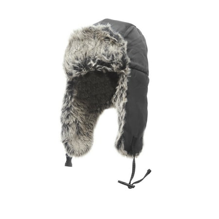 Checked Trapper - Heat Edge Mens Winter Warm Trapper Hat for men