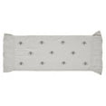thumbnail image 4 of VHC Brands Embroidered Bee, Farmhouse Table Runner, Ruffled, Rectangle, Yellow Grey, 13x73, 4 of 4