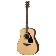 Yamaha Dreadnought FG Series Acoustic Guitar, Off-White
