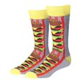 thumbnail image 4 of James Fiallo Mens 12-Pairs Funny Funky Crazy Novelty Colorful Patterned Dress Socks, 4 of 9