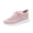 01#Pink, variant on Womens Lightweight Sneakers Breathable Walking Shoes Knit Running Shoes Lace Up Athletic Trainers Casual Tennis Shoes