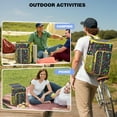 thumbnail image 3 of Abstract Geometric Insulated Backpack Cooler 20L - Leakproof Picnic & Beach Cooler Bag - Pop Art Design with High-Capacity Storage, 3 of 6