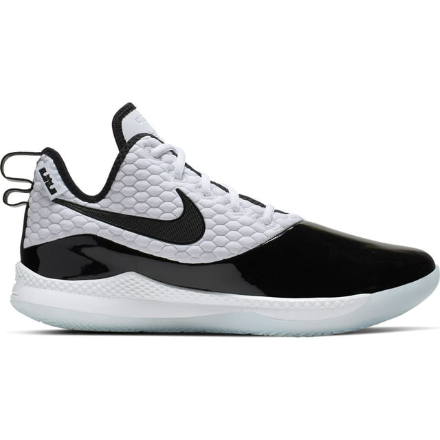 Men's Nike LeBron Witness III PRM Basketball Shoe White/Black/Half Blue