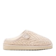 thumbnail image 2 of Fireside by Dearfoams Women's Greta Genuine Shearling Knit Clog Slipper, 2 of 9