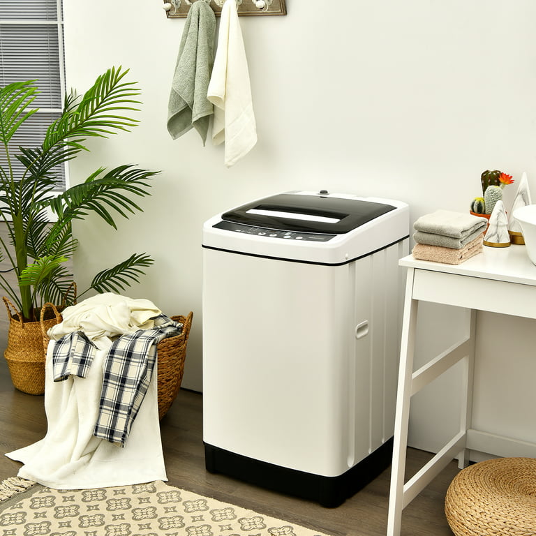 Machine à laver entièrement automatique, lave-linge et sèche-linge  pratique, 1.5 pi, 11 LBS