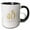 Black/White, variant on 3drose, a Ruby Anniversary of 40 Years for Wedding Employee or Business, 11oz Two-tone Red Mug