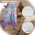 thumbnail image 6 of DISNIMO Galaxy Axolotl Rainbow Bloomer Harem Pants Kids Harem Pants Girls Size 3-7 Bloomers Long Girl Loose Pants for Girls Harem Pants for Girls Pants High Waisted Trousers Comfortable Bloomers, 6 of 7