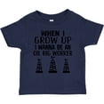 thumbnail image 3 of Inktastic Future Oil Rig Worker Boys or Girls Toddler T-Shirt, 3 of 5