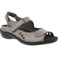 thumbnail image 2 of Women's Drew Tide Hook and Loop Sandal Pewter Leather 5 M, 2 of 2