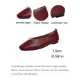 thumbnail image 6 of Taqqpue Loafers for Women Comfortable Slip on Work Flats Shoes Womens Dressy Walking Shoes Under 15 Casual Low-Heeled Versatile Pointed Toe Flying Woven Comfortable Flat Shoes for Women, 6 of 10