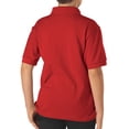 thumbnail image 2 of Ma Croix Kids Pique Polo Shirt Short Sleeve Solid Cotton Regular Fit Uniform, 2 of 6