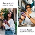 thumbnail image 2 of for iPhone 13 Case, Silicone Upgraded [Camera Protection] Phone Case with [2 Screen Protectors], Soft Anti-Scratch Microfiber Lining Inside, 6.1 inch, Light Purple, 2 of 11