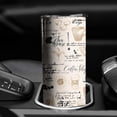 thumbnail image 6 of Coffee Skinny Tumbler 20oz - Insulated Water Bottle- Birthday Gifts for Mom Sister Friends Women, 6 of 7