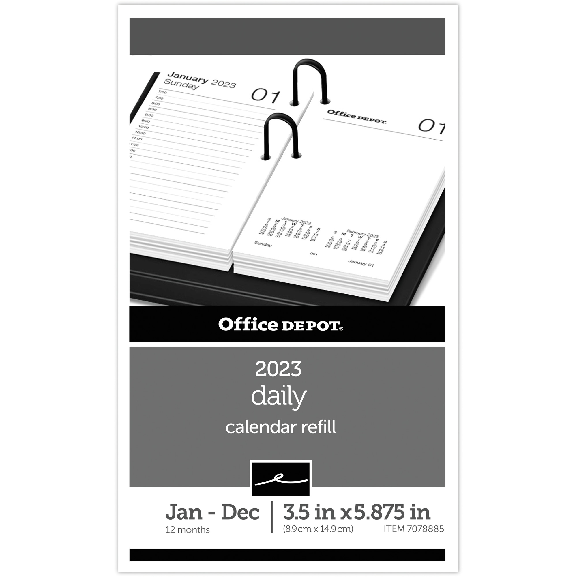 [High Resolution] Office Depot Desk Calendar 2023