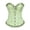 Light Green, variant on Corset Tops for Women, Bustier Shapewear Lingerie, Lace Waist Push Up Bodysuit, Pink Size XXL