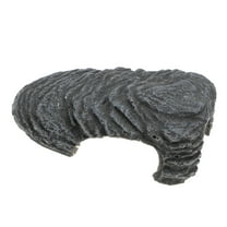 Vocoste Turtle Basking Platform Reptile Climbing Shale Resin Gray 5.2"x3.7"x1.7"