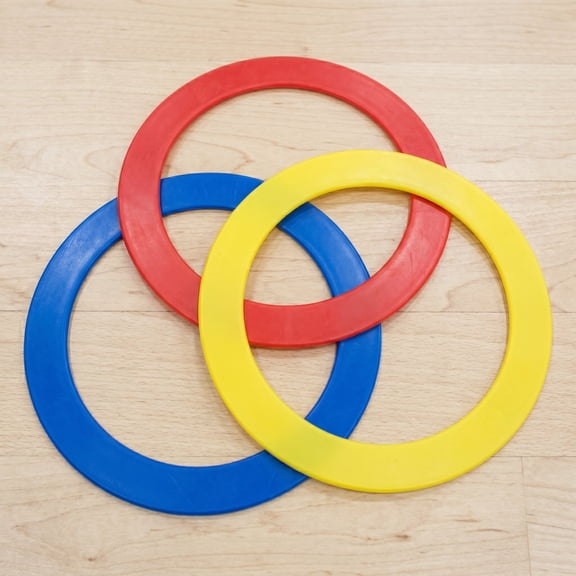 TAILTOSS Set of 3 Round Plastic Juggling for Circus, Acrobatic , and Coordination Skill Development