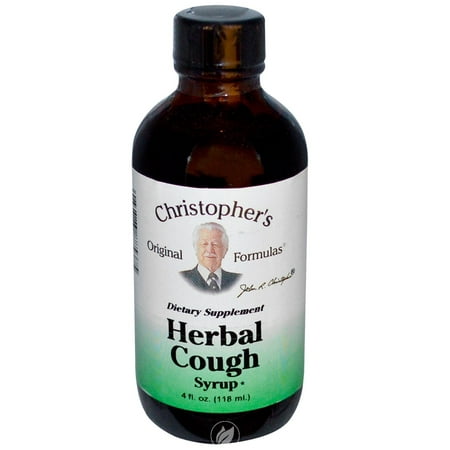 Christopher'S Original Formulas Heal Herbal Cough Syrup 4 Ounce, Pack of
