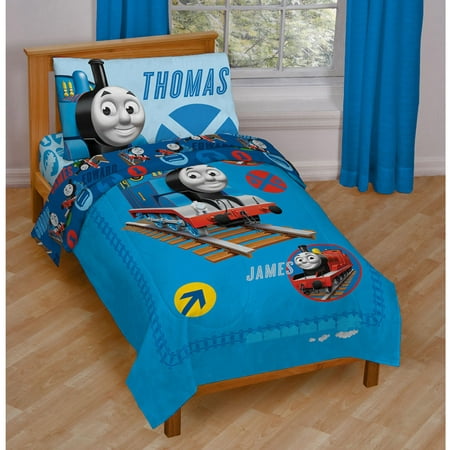 Thomas The Tank Engine Friends 4 Pc Toddler Bedding Set Brickseek