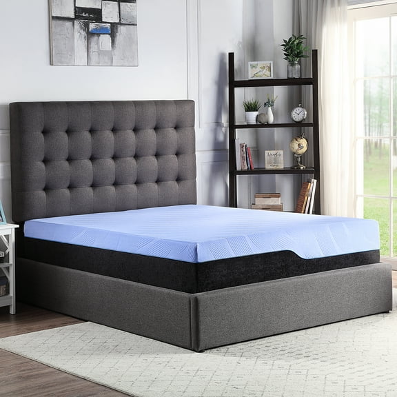 12 Inch Mattress King - Latex Foam And Coil For A Comfortable Sound Sleep Size 12" Cooling Deep
