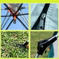 thumbnail image 7 of WFYL 3-4 Person Tent for Camping, Camping Tent w/ Carry Bag, Wind Ropes & Stakes, Tent poles, Instant Tent for Outdoor, Hiking, Traveling, Green, 7 of 7