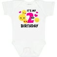 thumbnail image 3 of Inktastic Its My 2nd Birthday with Emojis Girls Baby Bodysuit, 3 of 5