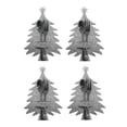 thumbnail image 1 of WIFKLSIIPG Christmas Silverware Bag | 4 Pieces/Set Christmas Tree Non Woven Kitchen Utensil Rack Christmas Thanksgiving New Year Kitchen Cutlery Rack(Grey), 1 of 8