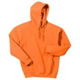 thumbnail image 5 of Gildan Men’s High Visibility Pullover Hoodie, Work Hooded Sweatshirt, Hi-Vis Safety Orange, Size 3XL, 5 of 5