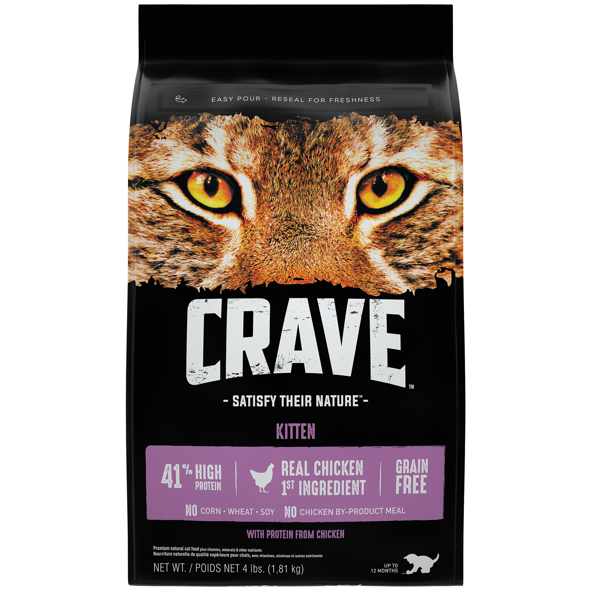 Protein from Chicken Dry Cat Food 