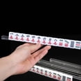 thumbnail image 4 of Shisuyan 4pcs Rack U-Shaped Acrylic Domino Trays Mini Mahjong Ruler Tile Pushers For Playing Mahjong Game Stable Support Travel Game Nights, 4 of 8