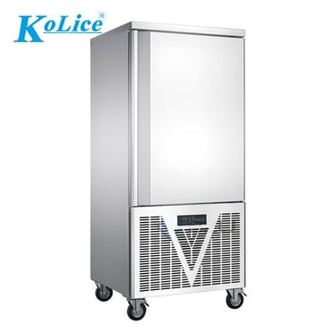 Kolice Commercial 15 Trays Blast Chiller,Chest Freezer, Blast Freezer, Batch Freezer for Ice Cream Store,Dessert Shop,Restaurant,Hotel,Canteen, Etc