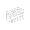Genuine OE Acura Cup Holder - 77230-TZ4-A61ZA