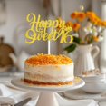 thumbnail image 4 of Adorno para tartas KELTORA Happy Sweet 16 con purpurina dorada para niñas, 4 of 9