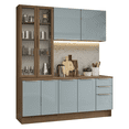 thumbnail image 1 of Cocina Integral Completa Armario de Vidrio Madesa Lux MG 02, 1 of 5