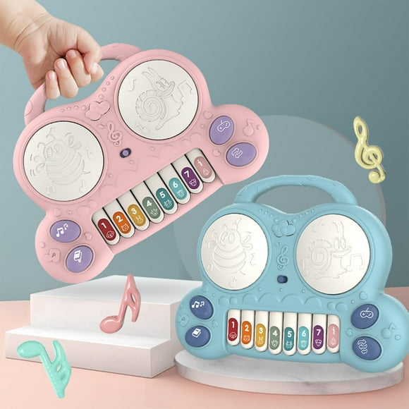 Clearance under $5 Fufafayo Kids Piano Keyboard Toys 31-Keys Piano for Toddler Ages 3-9 Educational Toys with Stool Portable Multifunction Electronic Musical Instrument 3+Year Old Birthday Gift