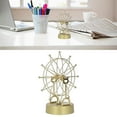 thumbnail image 2 of Gold Ferris Wheel Perpetual Motion Machine, Desk And Shelf Decor with Easy Installation, Stress-Relief Toy And Educational Display for Living Room, Office, And Bookshelf, 1 Ornament, 2 of 8